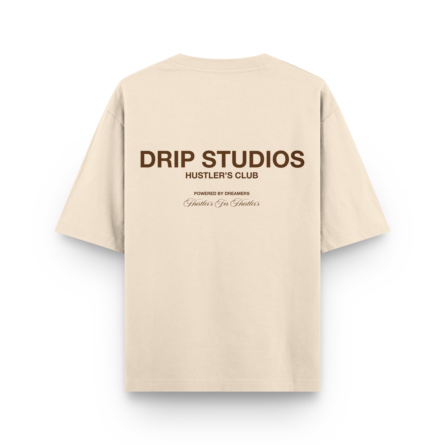 TEE DRIP HUSTLERS CLUB BEIGE