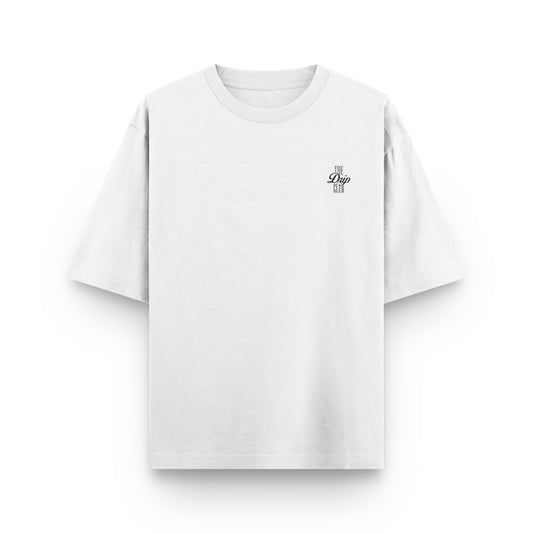 Camiseta The Club blanca Drip Club espalda - streetwear hombre Costa Rica