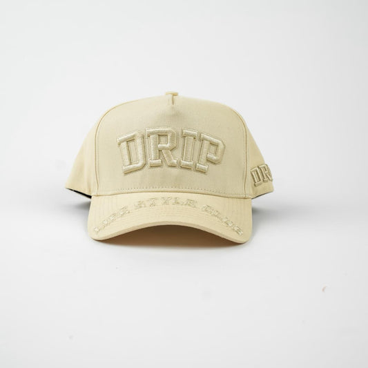 Gorra Life Style Visor Cream Drip lateral - snapback Drip Club Costa Rica