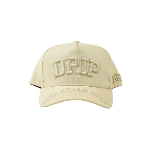 Gorra Life Style Visor Cream Drip lateral - snapback Drip Club Costa Rica