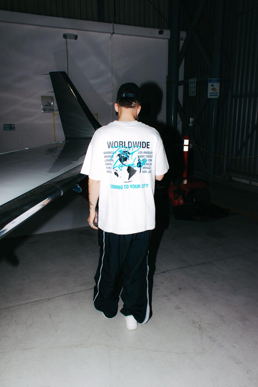 TEE DRIP WORLDWIDE MEN WHITE
