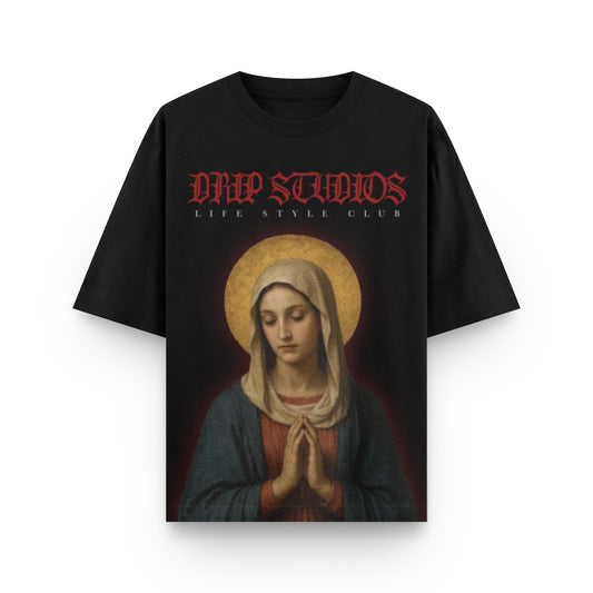 6110001 TEE DRIP VIRGEN BLACK