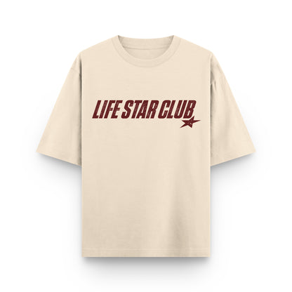 TEE DRIP LIFE STAR CLUB BEIGE