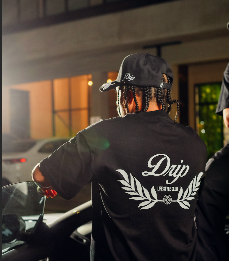 Cap Drip olives Black white