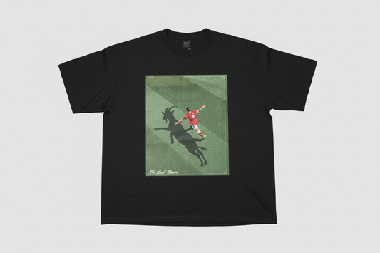 TEE DRIP BLACK CRISTIANO GOAT