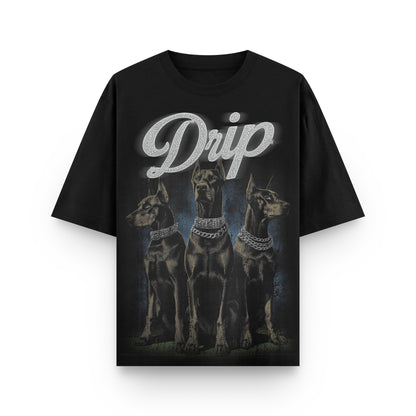 TEE DRIP DOGS BLACK