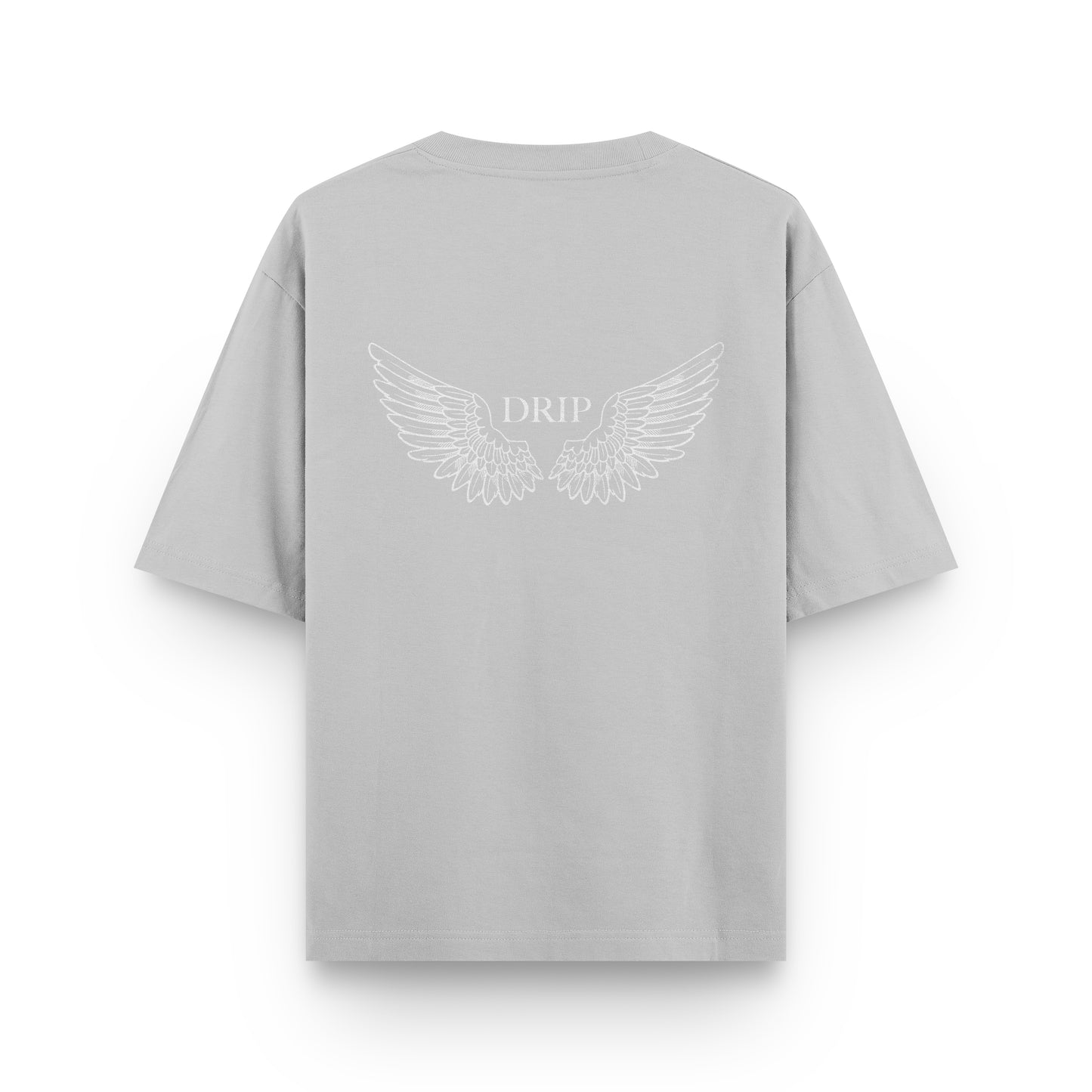 Angel Wings T-shirt Gray