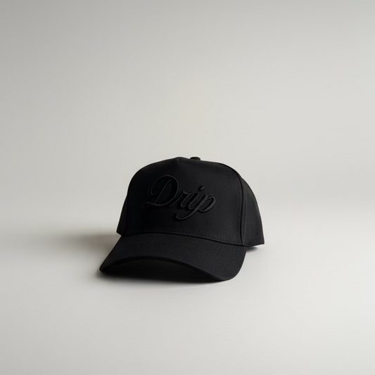 CAP DRIP BLACK ONLY BLACK