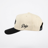 CAP DRIP LINE BEIGE AND BLACK