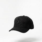 CAP DRIP ALL BLACK STONE BLACK