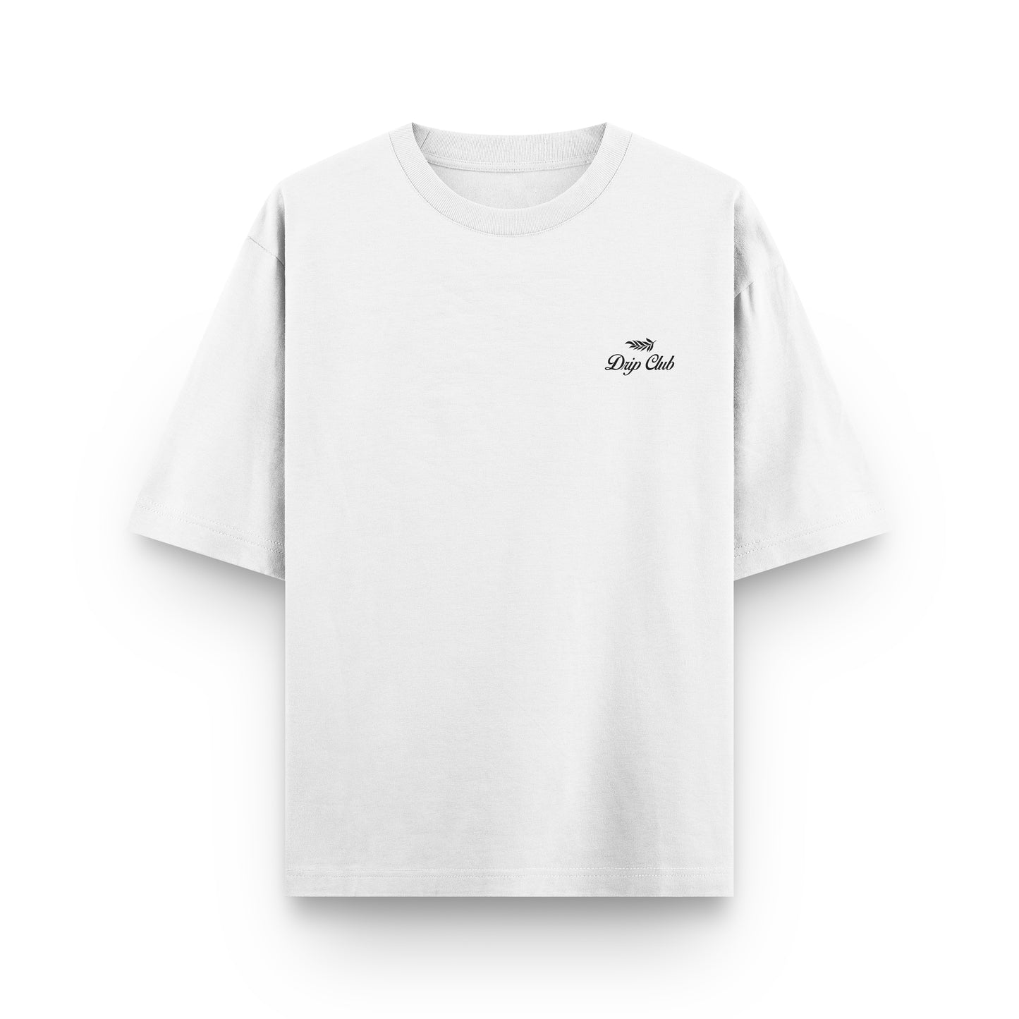 TEE DRIP LIFE STYLE CLUB MEMBERS MEN WHITE