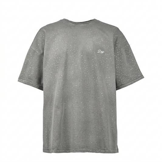 TEE DRIP RIVER WASH GREY