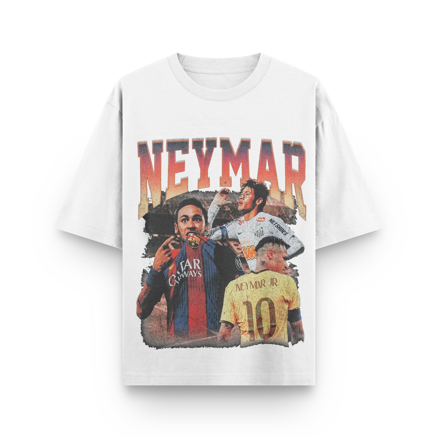 TEE DRIP WHITE NEYMAR JR