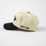 CAP DRIP CREAM AND BLACK