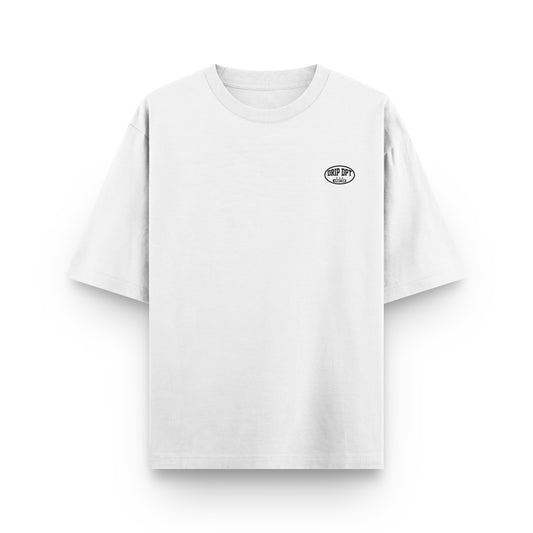 Camiseta Ambition blanca Drip Club frente - basics streetwear Costa Rica