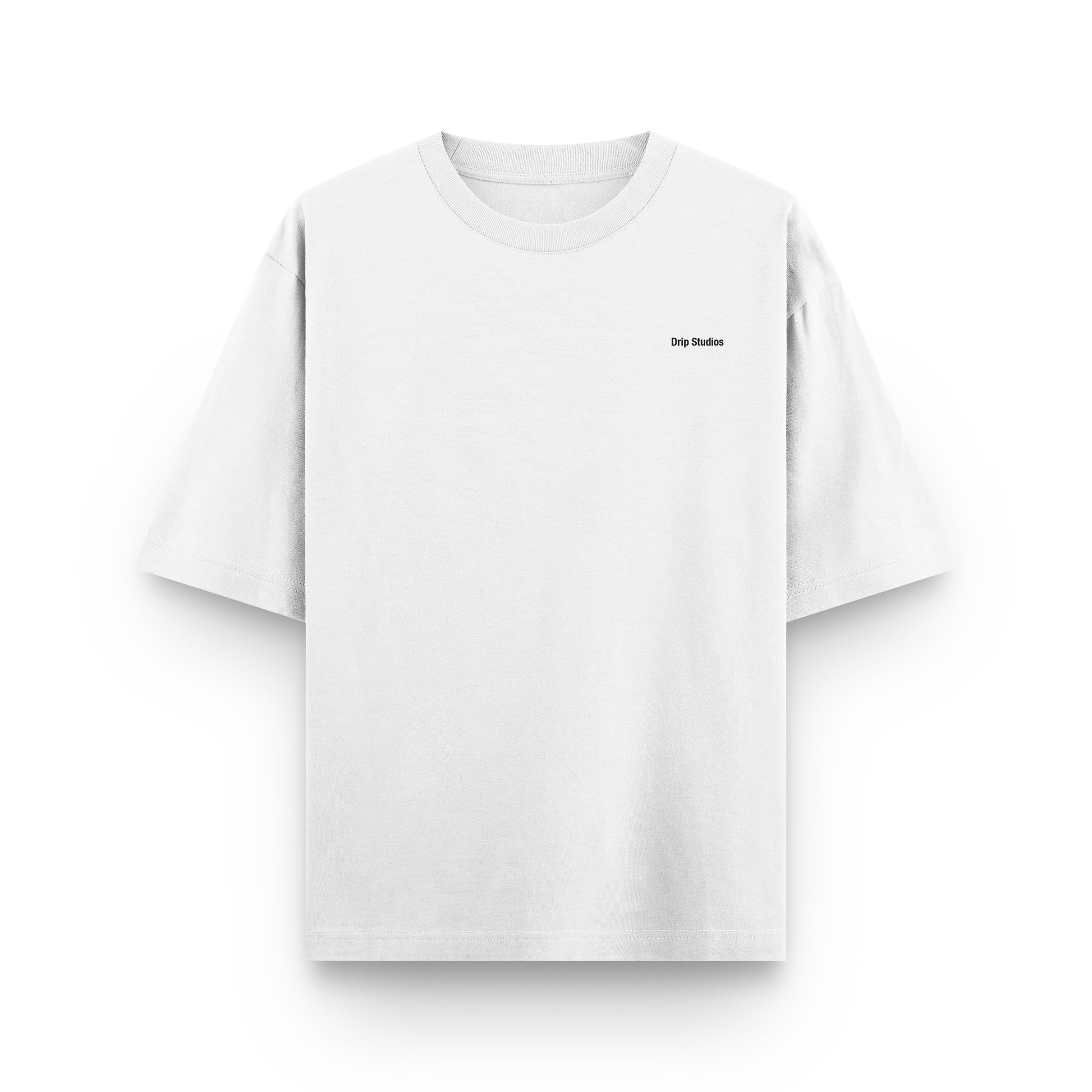 Camiseta Creative Studios blanca Drip Club frente - basics streetwear Costa Rica