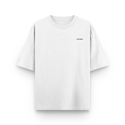 Camiseta Creative Studios blanca Drip Club frente - basics streetwear Costa Rica