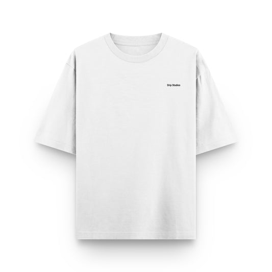 Camiseta Creative Studios blanca Drip Club frente - basics streetwear Costa Rica