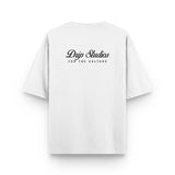 Camiseta For The Culture blanca Drip Club modelo - basics streetwear Costa Rica