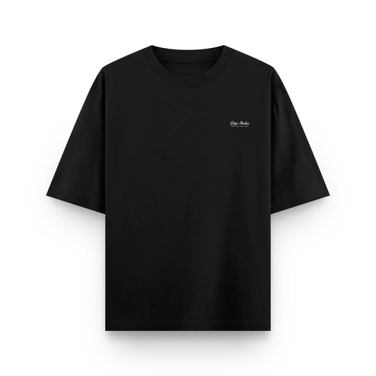Camiseta For The Culture negra Drip Club frente - basics streetwear Costa Rica