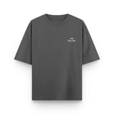 Camiseta Life Style Club Members gris Drip Club espalda - streetwear Costa Rica