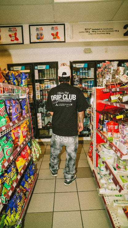 Camiseta Members Only Black Drip Club completa - tee premium Costa Rica