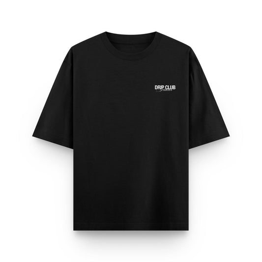 Camiseta Members Only Black Drip Club frente - tee premium streetwear Costa Rica