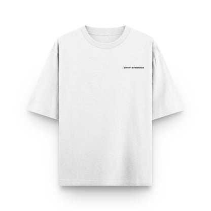 Camiseta New Studios blanca Drip Club frente - basics streetwear Costa Rica