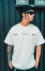 Camiseta Staying Upside blanca Drip Club modelo - basics streetwear Costa Rica