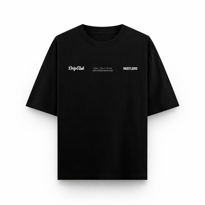 Camiseta Staying Upside negra Drip Club frente - basics streetwear Costa Rica