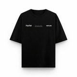 Camiseta Staying Upside negra Drip Club frente - basics streetwear Costa Rica