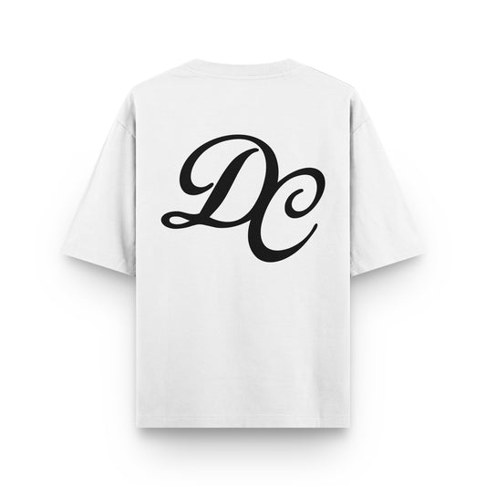 Camiseta The Club blanca Drip Club frente - streetwear hombre Costa Rica