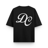 Camiseta The Club negra Drip Club frente - streetwear hombre Costa Rica