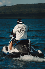 Camiseta Two Life Style blanca Drip Club detalle - basics streetwear Costa Rica