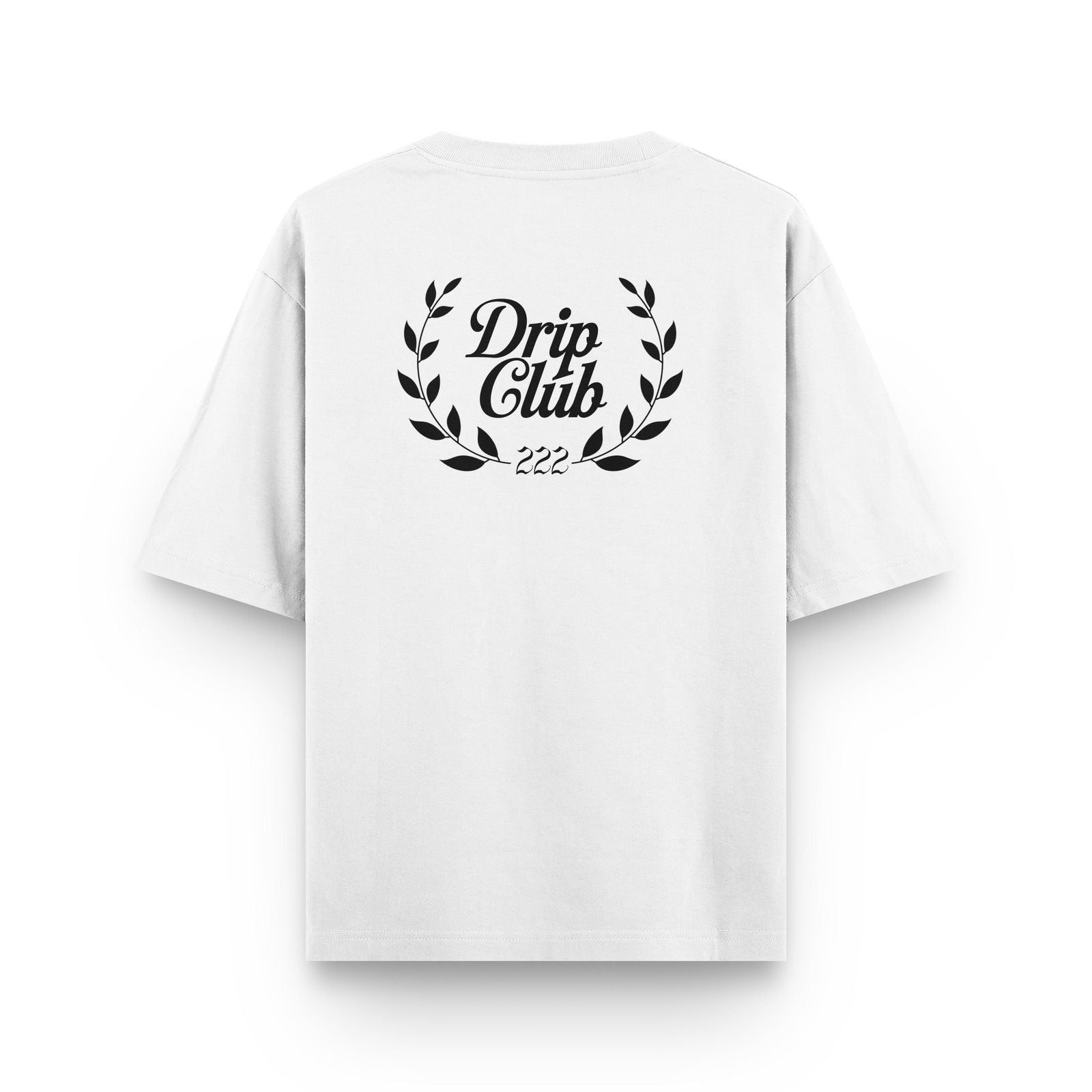 Camiseta Two Life Style blanca Drip Club modelo - basics streetwear Costa Rica