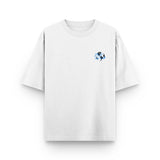 Camiseta Worldwide blanca Drip Club frente - streetwear hombre Costa Rica