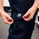 Cargo Clásico negro Drip Club espalda - pantalón streetwear Costa Rica