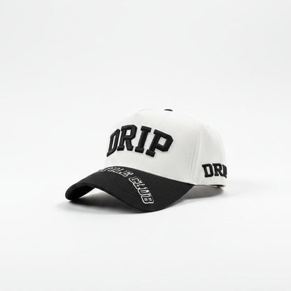 Gorra Life Style White Visor Black Drip frente - snapback visera negra Costa Rica