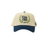 Gorra Club Blue Drip detalle logo - snapback streetwear Costa Rica