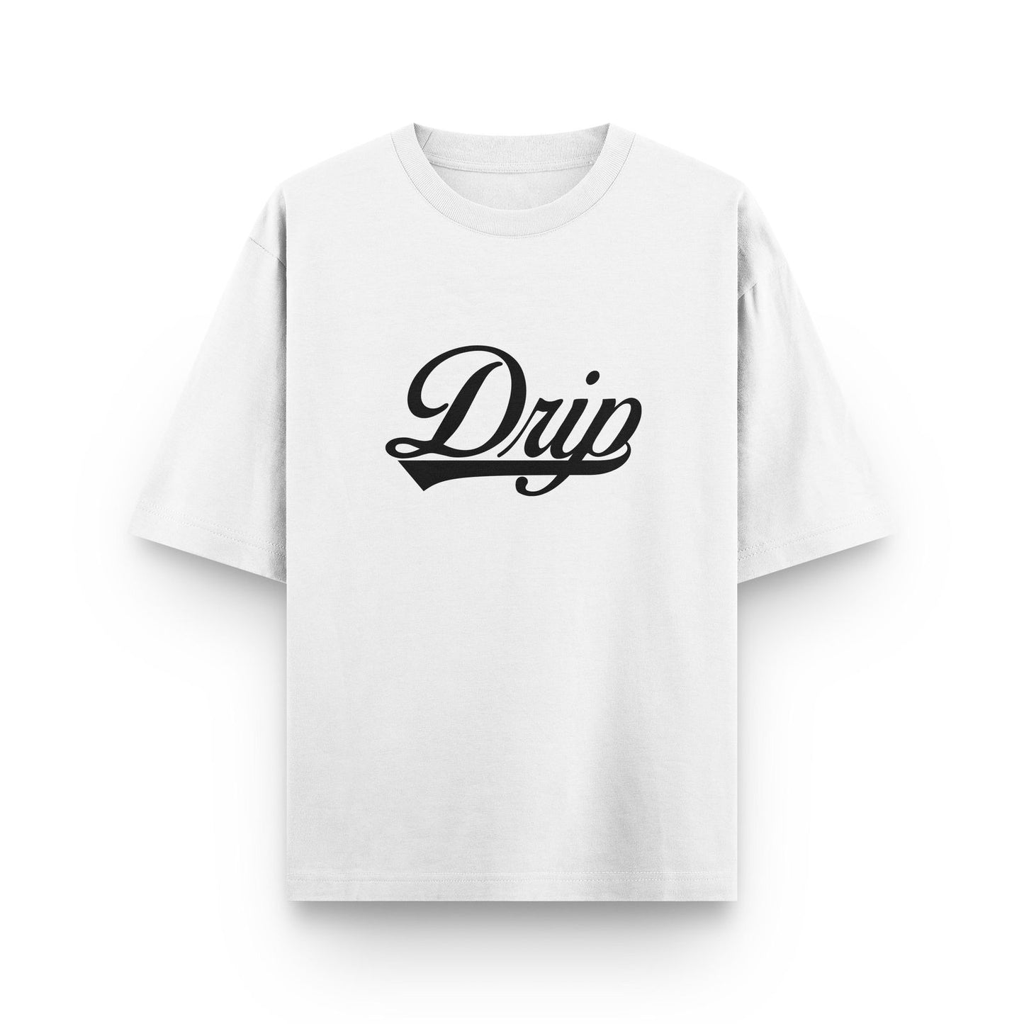 Camiseta Line blanca Drip Club frente - basics streetwear Costa Rica