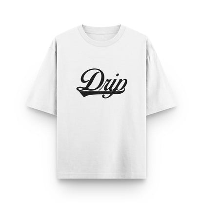 Camiseta Line blanca Drip Club frente - basics streetwear Costa Rica
