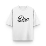 Camiseta Line blanca Drip Club frente - basics streetwear Costa Rica