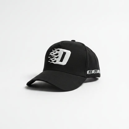 Gorra Cap D Drip Flame frente - snapback diseño llamas Drip Club Costa Rica