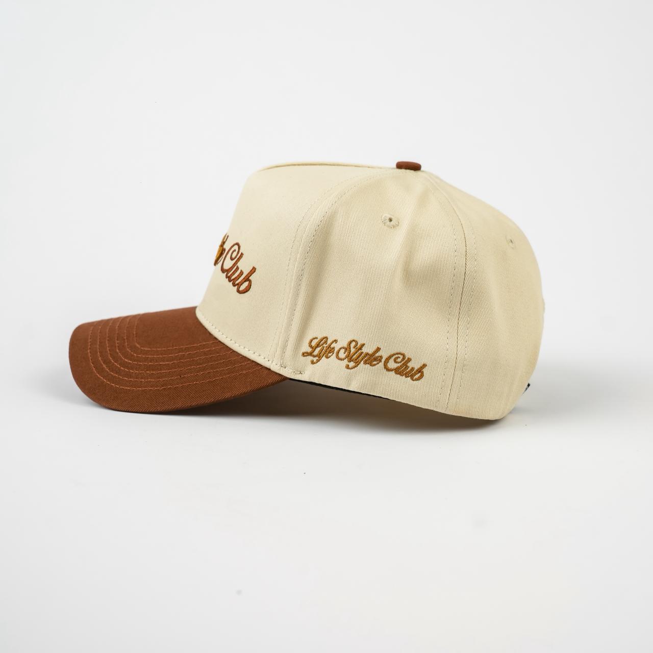 Gorra Life Style Club Brown Drip detalle - snapback streetwear Costa Rica