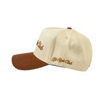 Gorra Life Style Club Brown Drip detalle - snapback streetwear Costa Rica