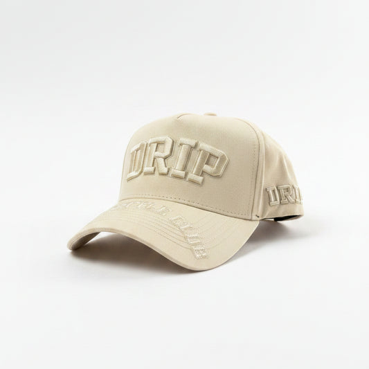 Gorra Life Style Visor Cream Drip frente - snapback visera crema streetwear Costa Rica