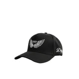 Gorra Cap Black Drip AT White frente - snapback negro blanco Drip Club Costa Rica