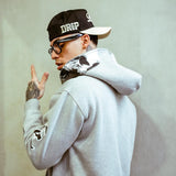 Gorra Black Visor Cream Drip uso - snapback streetwear Costa Rica