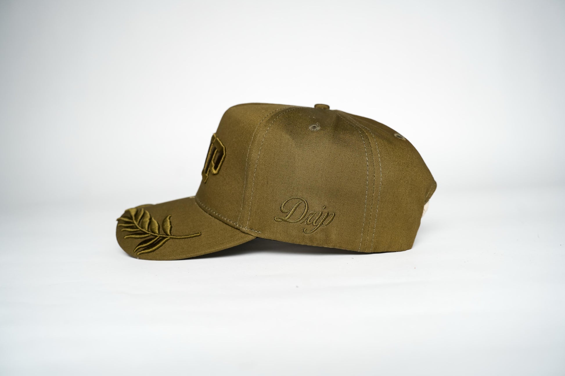 Gorra olive Drip Club ajuste - snapback streetwear Costa Rica