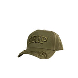 Gorra olive AT Olive frente - snapback verde militar Drip Club Costa Rica
